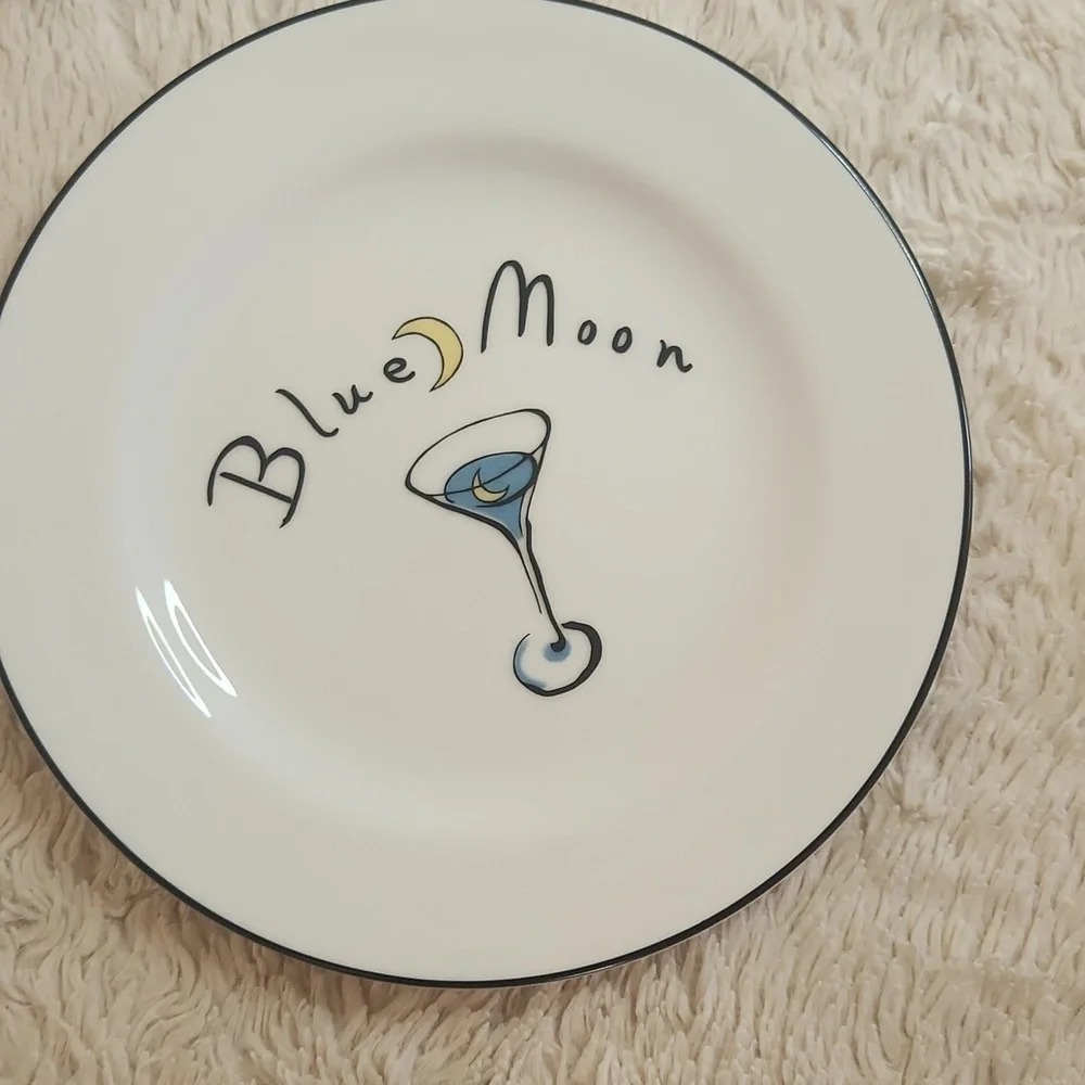 Pottery Barn Martini Dessert Plates